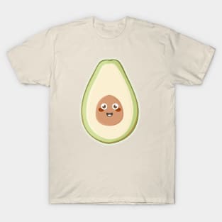 Kawaii Avocado T-Shirt